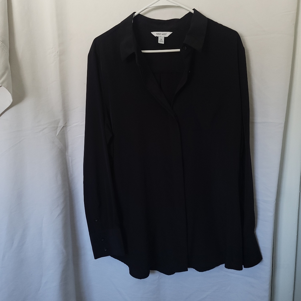 Womens Button Down Blouse